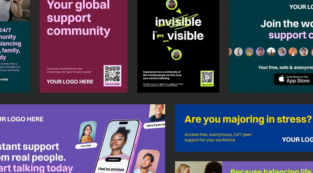 Branded marketing materials